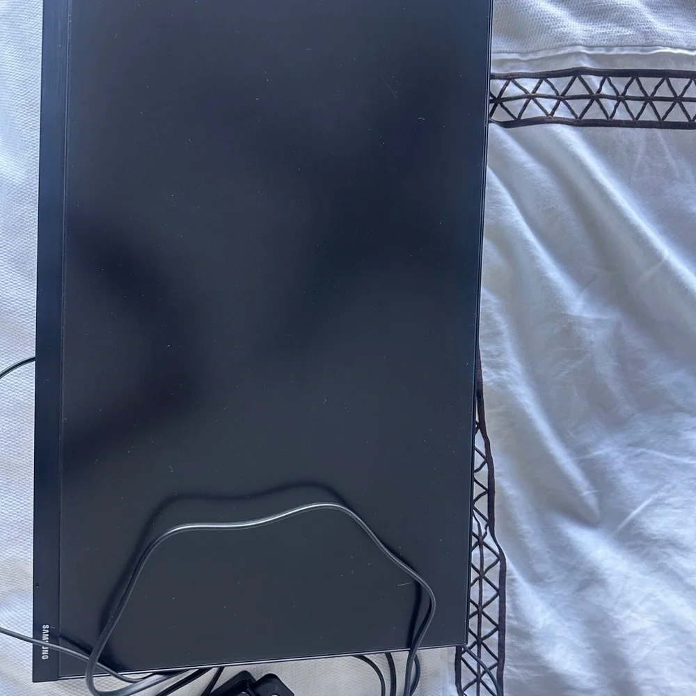Samsung Black Monitor